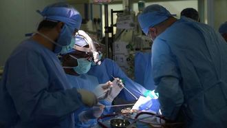 حاج قرغيزي ينجو من الانسداد الرئوي