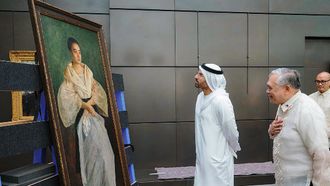 Louvre Abu Dhabi Showcases Una Bulaqueña Painting