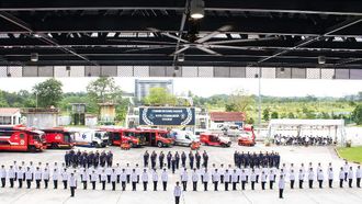 Graduation Ceremony For Abu Dhabi Civil Defence
