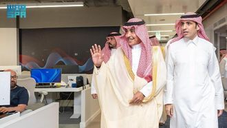 Minister Reviews Al Arabiya's New Riyadh HQ