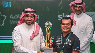 Carlo Biado Wins World Pool Championship Trophy