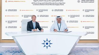 AD Ports Group Partners With Critical Minerals Forum