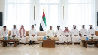 Hamdan Bin Zayed Meets Emiratis In Al Dhafra