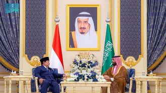 Indonesian President's Visit To Saudi Arabia