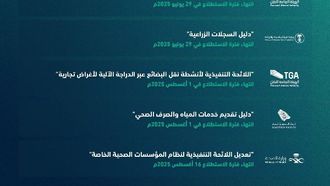 آراء الجمهور حول 39 مشروعًا جديدًا