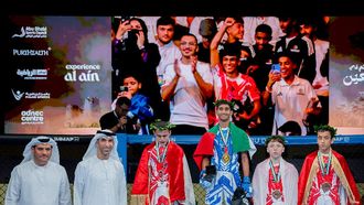 UAE's Saif Alblooshi Wins Gold Medal