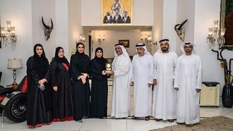 حشر بن مكتوم يستعرض استراتيجية جمعية الصحفيين