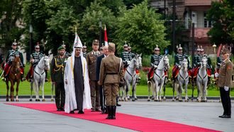UAE President Receives Warm Welcome In Hungary