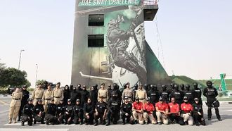 حفل تخرج النساء في تدريب الشرطة