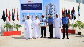 Foundation Laid For Safety Building In Maldives