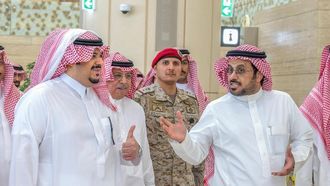 Riyadh Deputy Governor Reviews Airport Developments
