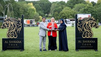 Sheikha Fatima Honoured By British Showjumping