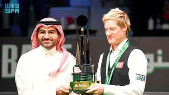 نيل روبرتسون يفوز ببطولة ماسترز السنوكر