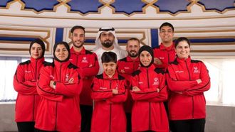 فعالية الفروسية للأولمبياد الخاص في العين