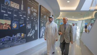 Sultan Bin Ahmed Reviews SAASST Developments
