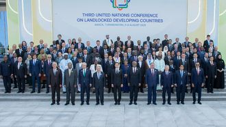 UAE At UN Conference On Landlocked Countries