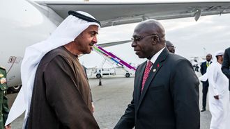 UAE President Visits Angola On State Trip