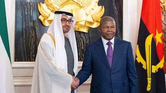 UAE President Receives Warm Welcome In Angola
