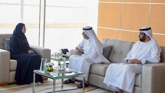 Umm Al Qaiwain Ruler Meets Education Minister