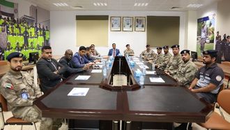 شرطة أبوظبي تطلع وفداً موريتانياً