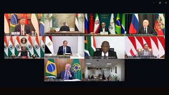 ولي عهد الإمارات في قمة البريكس الافتراضية