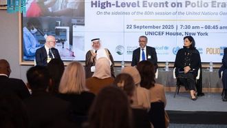 السعودية تتعهد بتقديم 500 مليون دولار للقضاء على شلل الأطفال