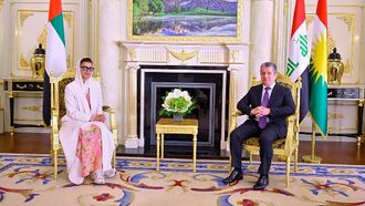 Kurdistan PM Meets UAE Minister Noura Al Kaabi