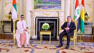 البارزاني والكعبي يبحثان التعاون