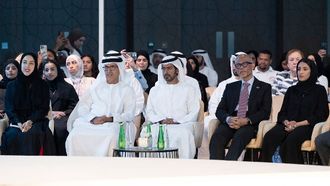 Khalifa Bin Tahnoon At Social Care Forum