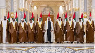 UAE President Welcomes New Ambassadors
