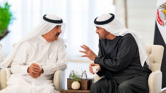 UAE President Meets Ruler Of Umm Al Qaiwain