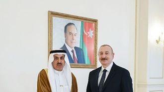 زعماء أذربيجان والإمارات العربية المتحدة يجتمعون في باكو