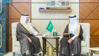 الأمير يبحث مشاريع المياه مع الرئيس التنفيذي لشركة المياه الوطنية