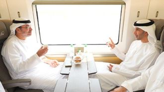 Dr. Thani Al Zeyoudi On Etihad Rail Service