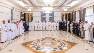 Sheikh Hamad Al Sharqi Hosts Mining Conference Guests