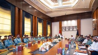 الشيخ سيف بن زايد يترأس اجتماع المجلس