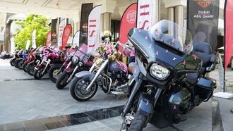 HOG Dubai Chapter~~s Breast Cancer Awareness Ride