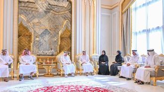 حميد بن راشد يستضيف اجتماع مجلس إدارة المؤسسة الخيرية