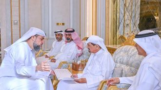 Humaid Bin Rashid Reviews ICO Projects In Syria