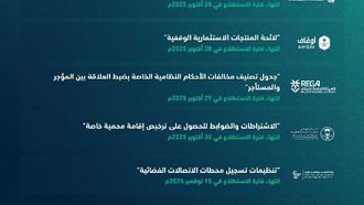 طلب آراء الجمهور حول 42 مشروعًا جديدًا