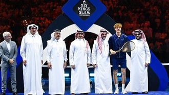سينر يتوج بطلاً لبطولة Six Kings Slam 2025
