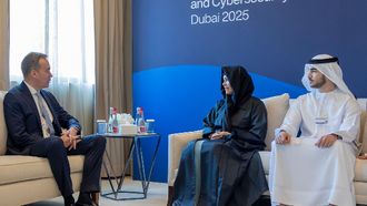 Latifa Bint Mohammed Meets WEF President
