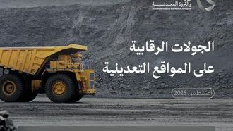 تم إجراء 756 عملية تفتيش لمواقع التعدين في أغسطس