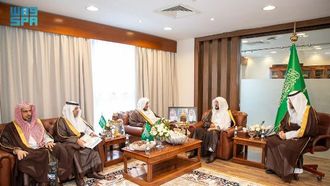 زيارة وزير الشؤون الإسلامية لفرع حائل