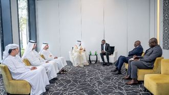 الشرقي يتواصل مع القادة في منتدى كرانس مونتانا