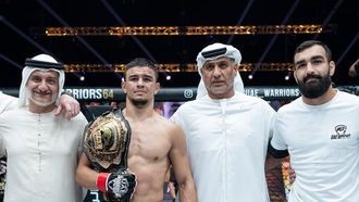 أبو بكر يفوز بلقب وزن الذبابة في بطولة الإمارات للمحاربين