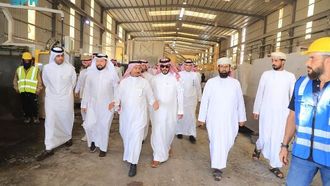 مشاركة اللجنة الوطنية الصناعية بالخرج