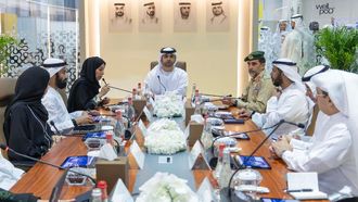 Mansoor Bin Mohammed Leads Meeting On Inclusion
