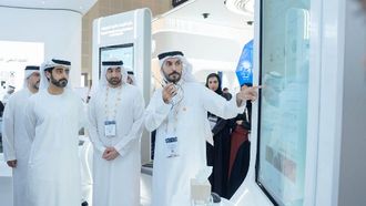 سالم بن عبدالرحمن القاسمي في جيتكس 2025