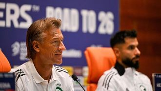 المنتخب السعودي يستعد لمباراة العراق غداً